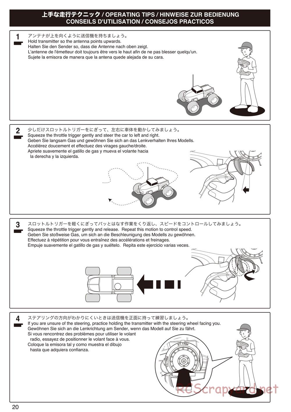 Kyosho - Mad Force Cruiser - Manual - Page 20