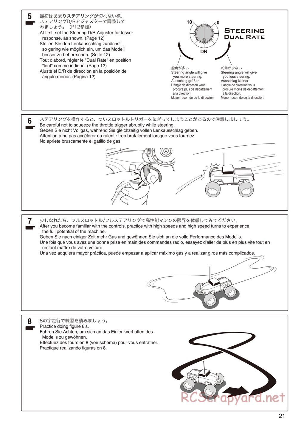 Kyosho - Mad Force Cruiser - Manual - Page 21