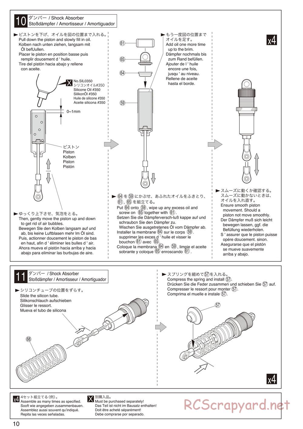 Kyosho - FO-XX GP - Manual - Page 10