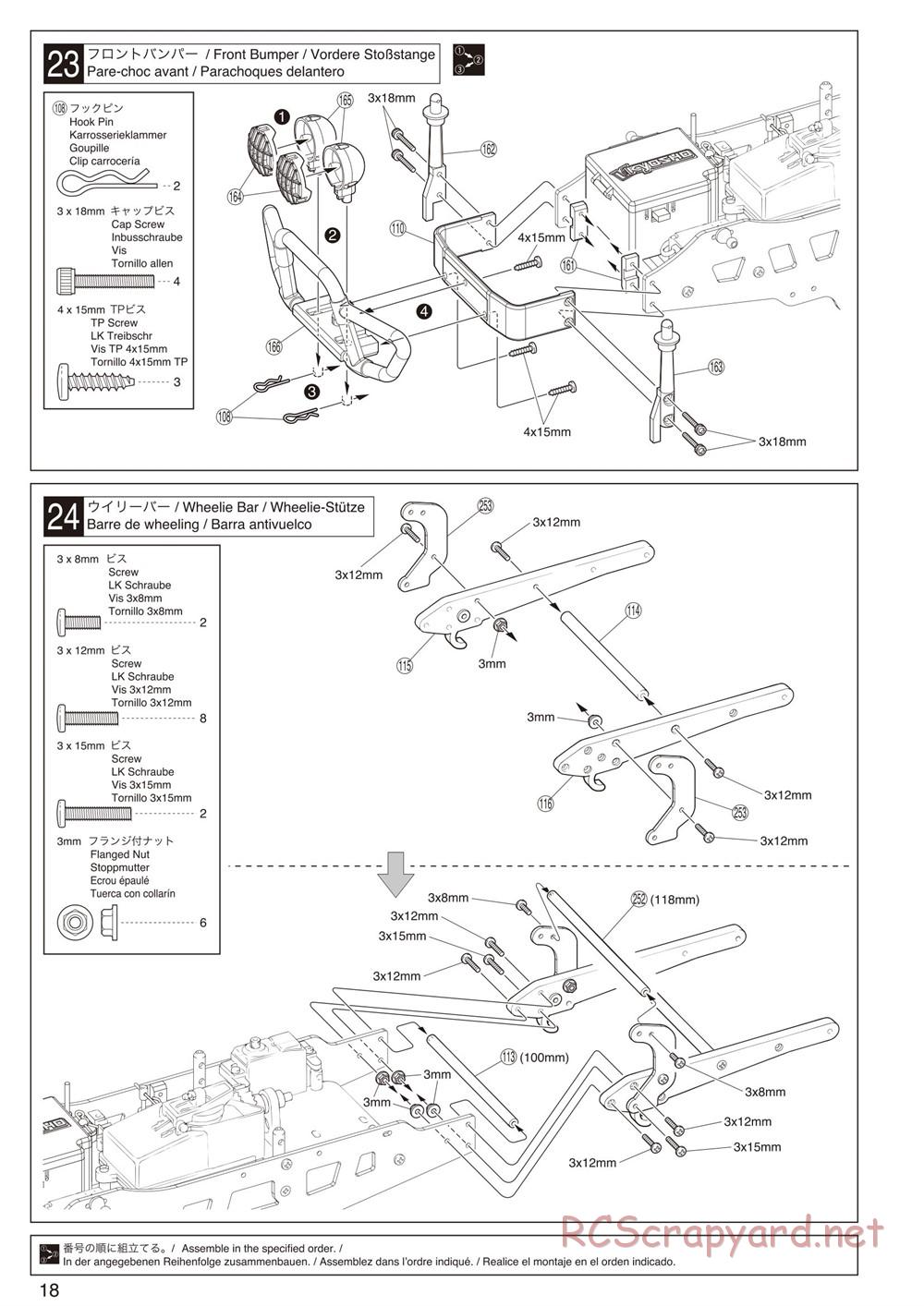 Kyosho - FO-XX GP - Manual - Page 18