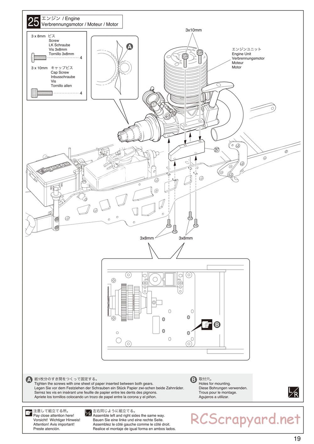Kyosho - FO-XX GP - Manual - Page 19