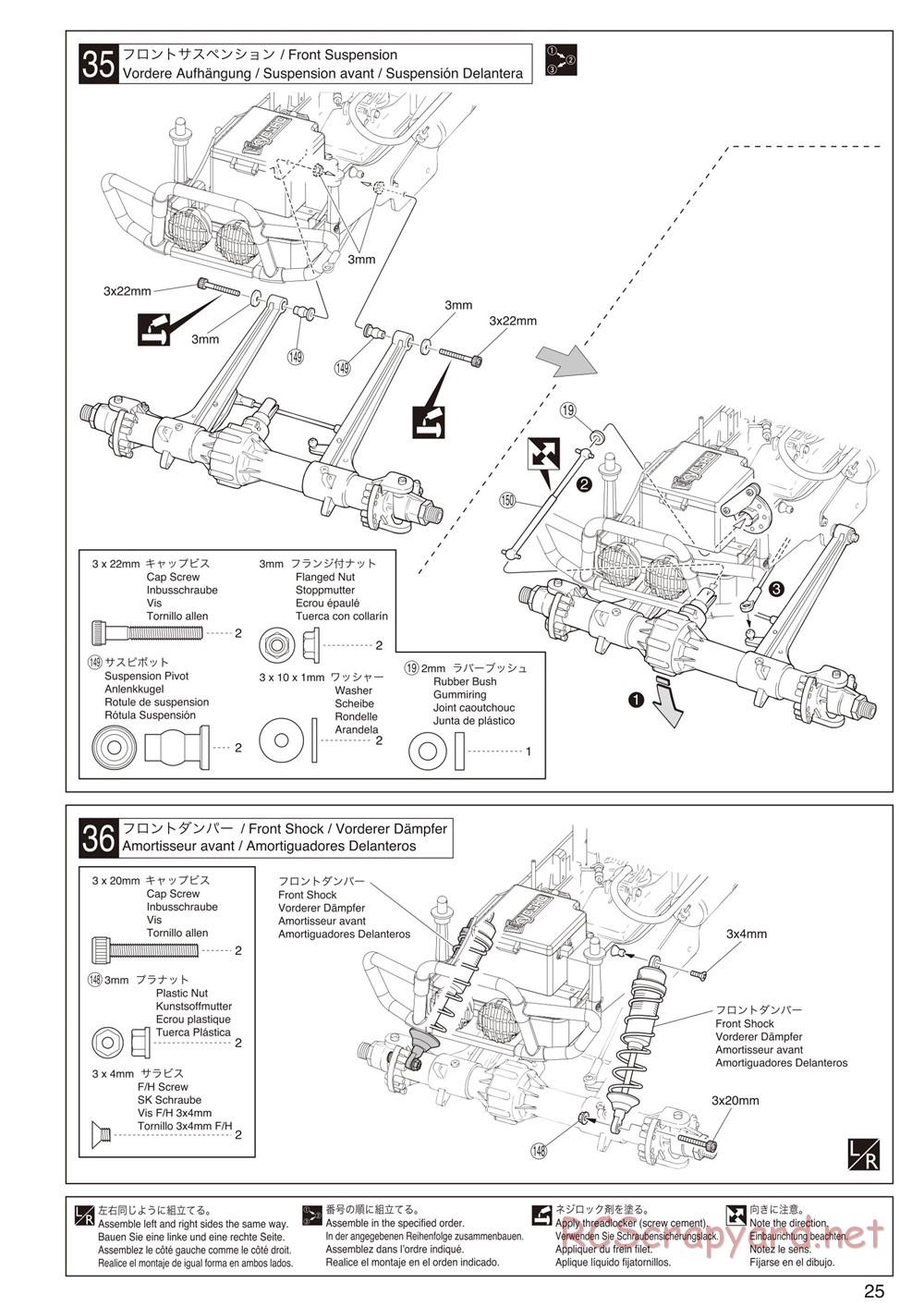 Kyosho - FO-XX GP - Manual - Page 25