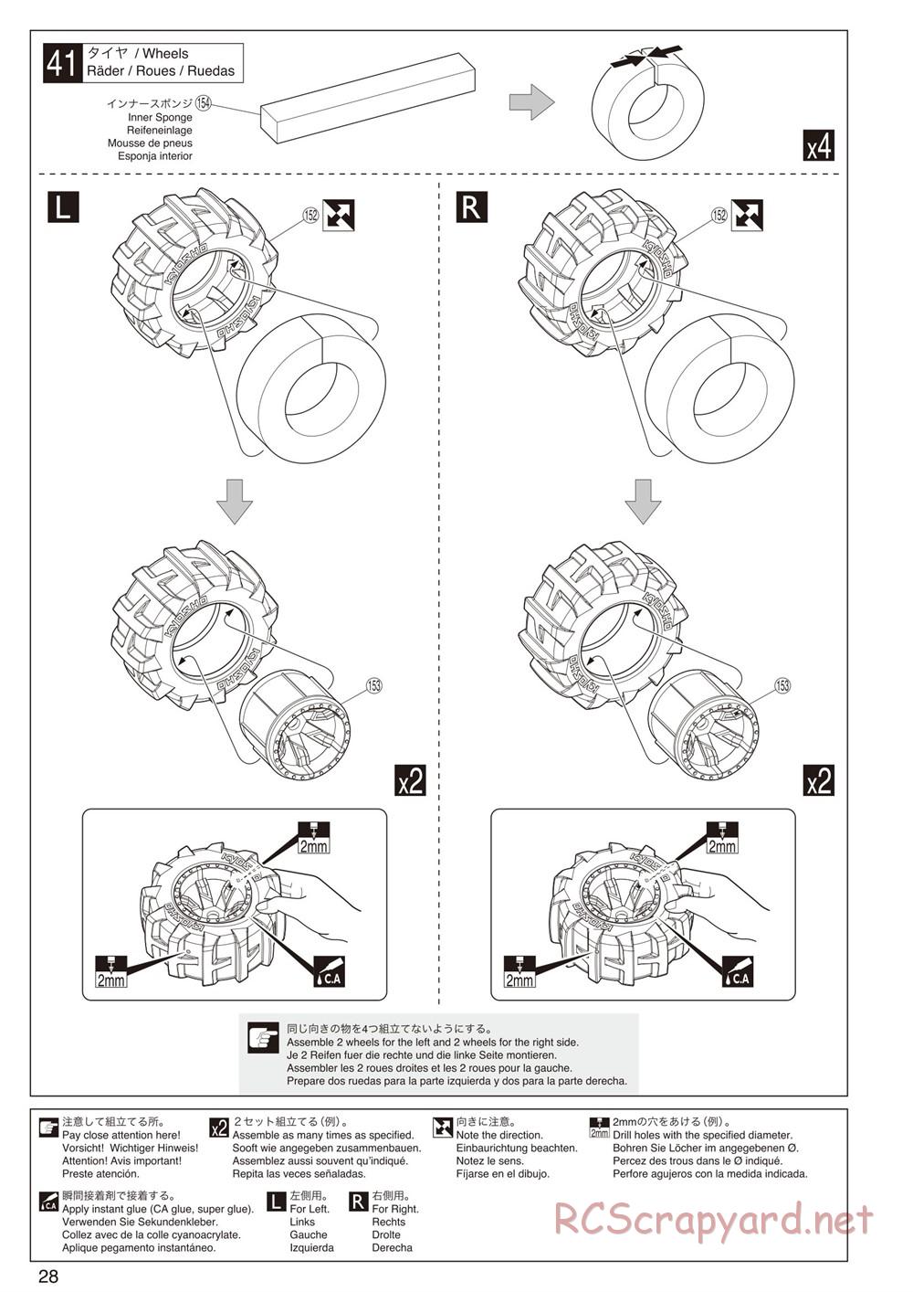 Kyosho - FO-XX GP - Manual - Page 28