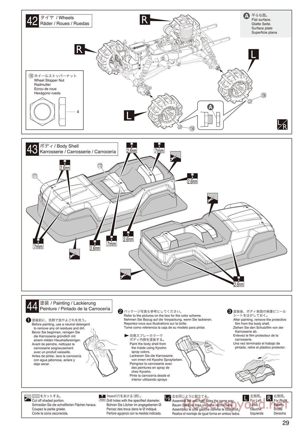 Kyosho - FO-XX GP - Manual - Page 29