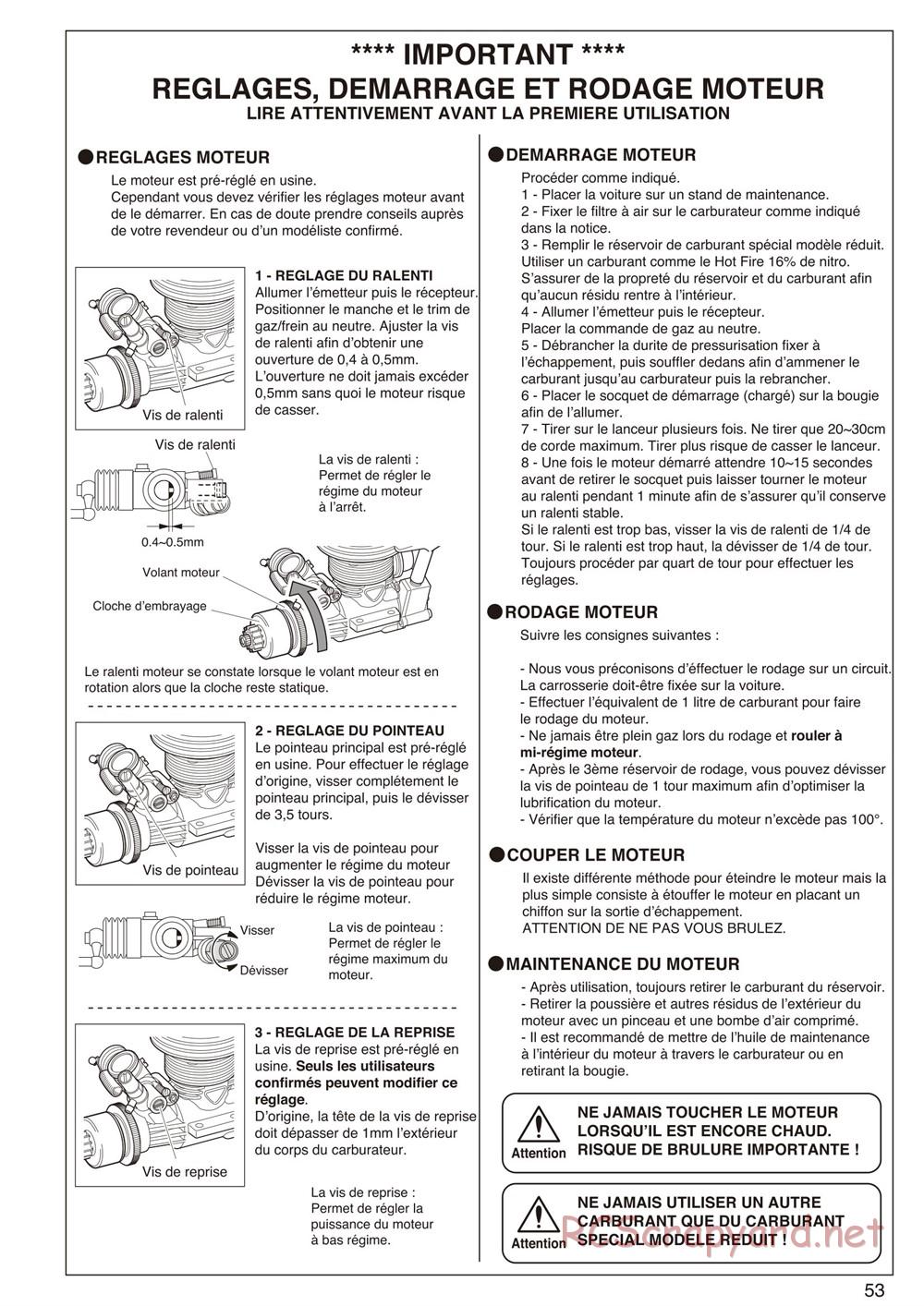 Kyosho - FO-XX GP - Manual - Page 52