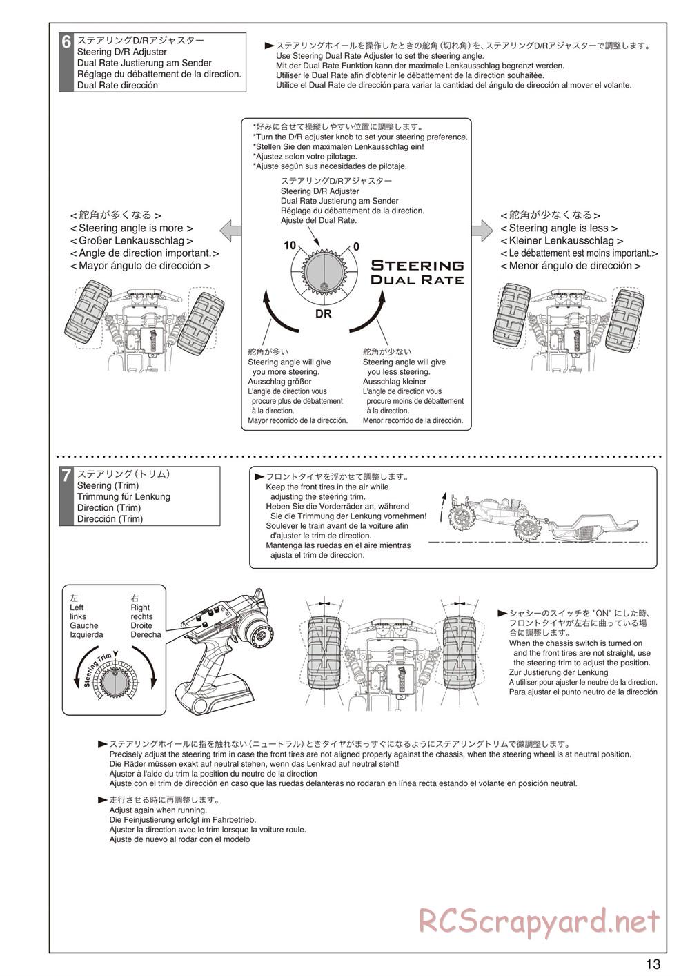Kyosho - FO-XX GP - Manual - Page 13