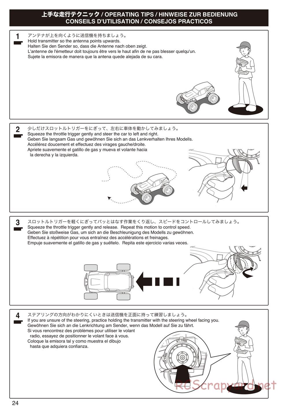 Kyosho - FO-XX GP - Manual - Page 24