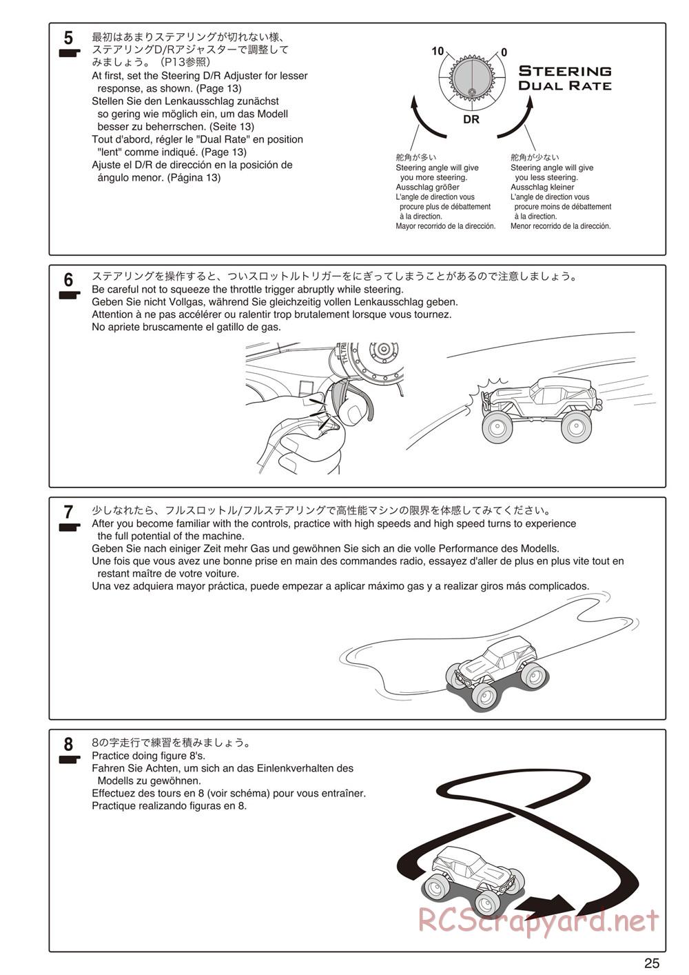 Kyosho - FO-XX GP - Manual - Page 25