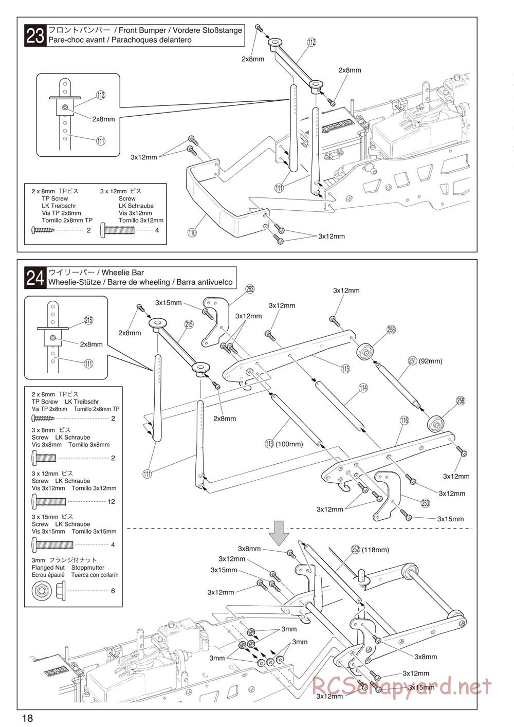 Kyosho - Mad Force Kruiser 2.0 - Manual - Page 18