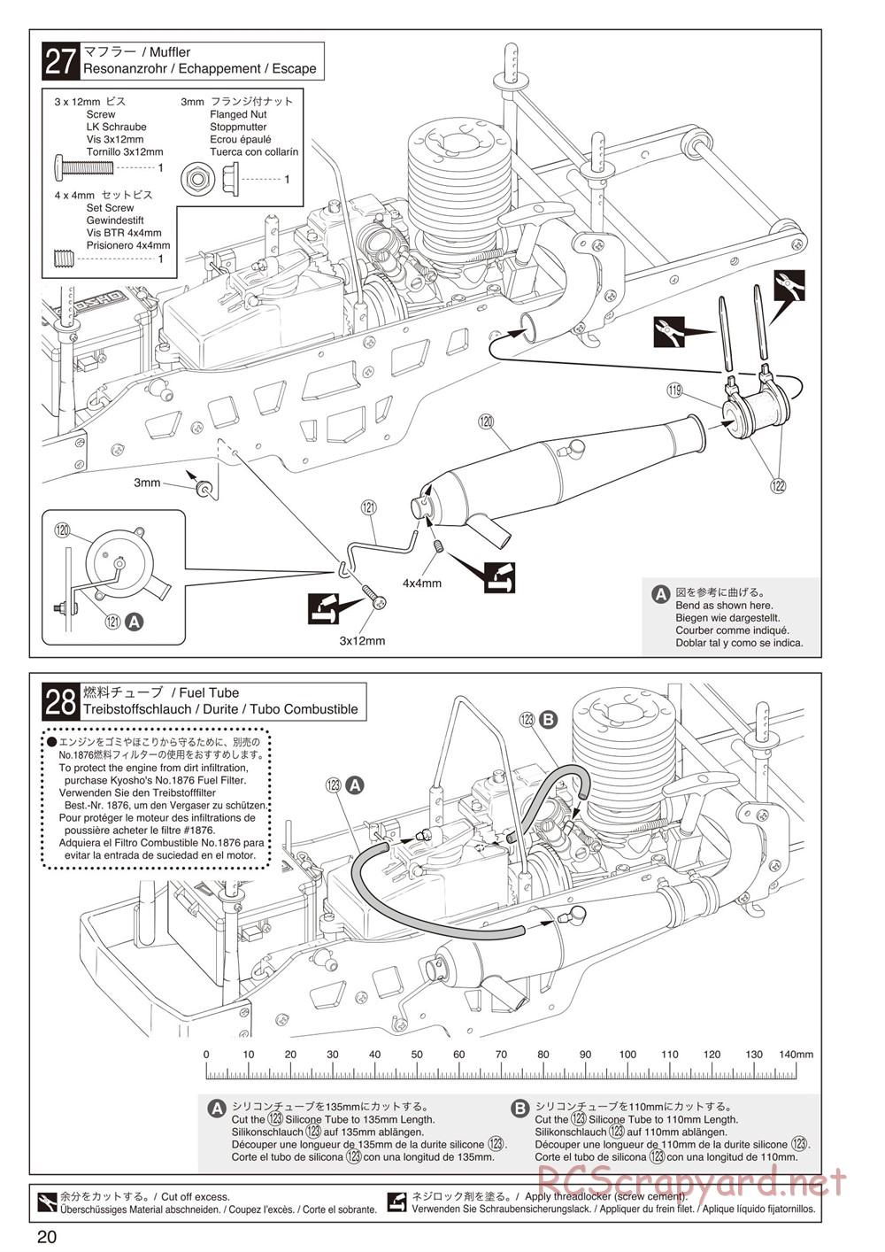 Kyosho - Mad Force Kruiser 2.0 - Manual - Page 20