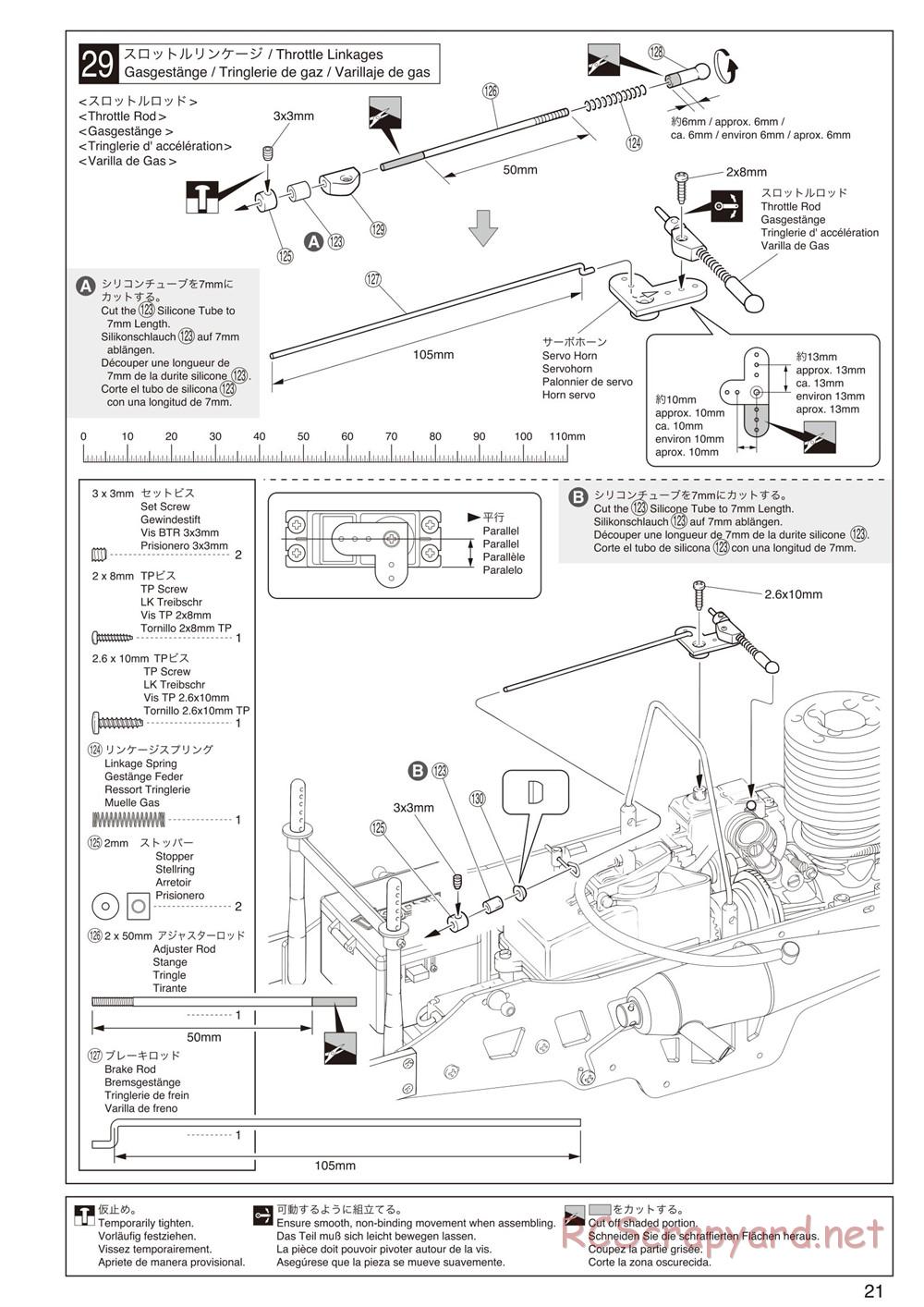 Kyosho - Mad Force Kruiser 2.0 - Manual - Page 21