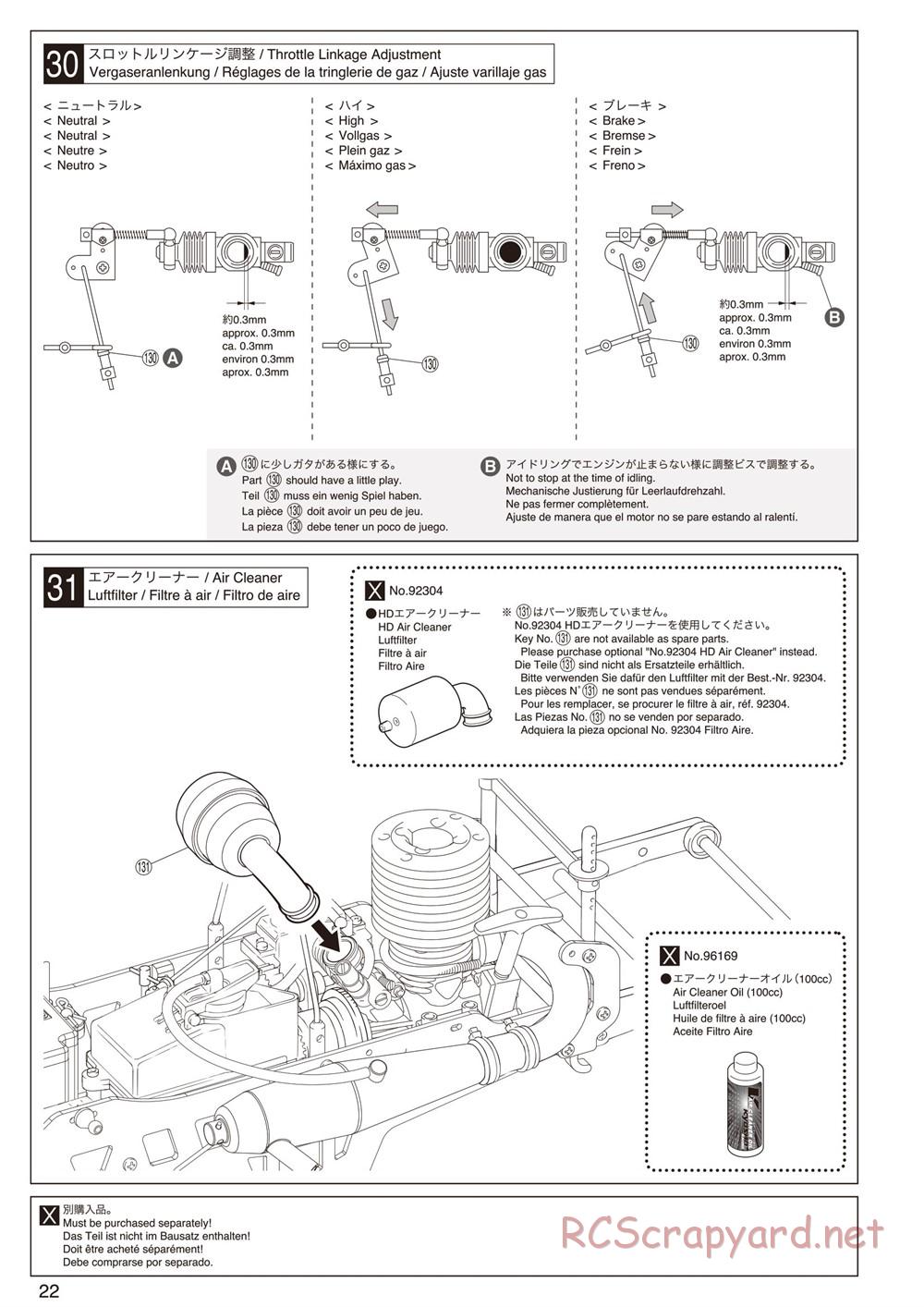 Kyosho - Mad Force Kruiser 2.0 - Manual - Page 22