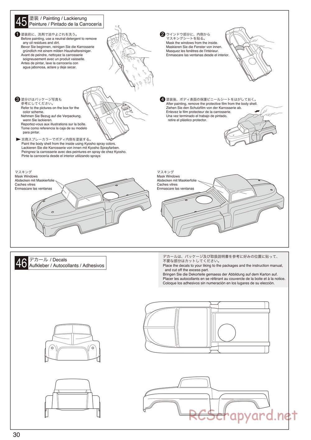 Kyosho - Mad Force Kruiser 2.0 - Manual - Page 30