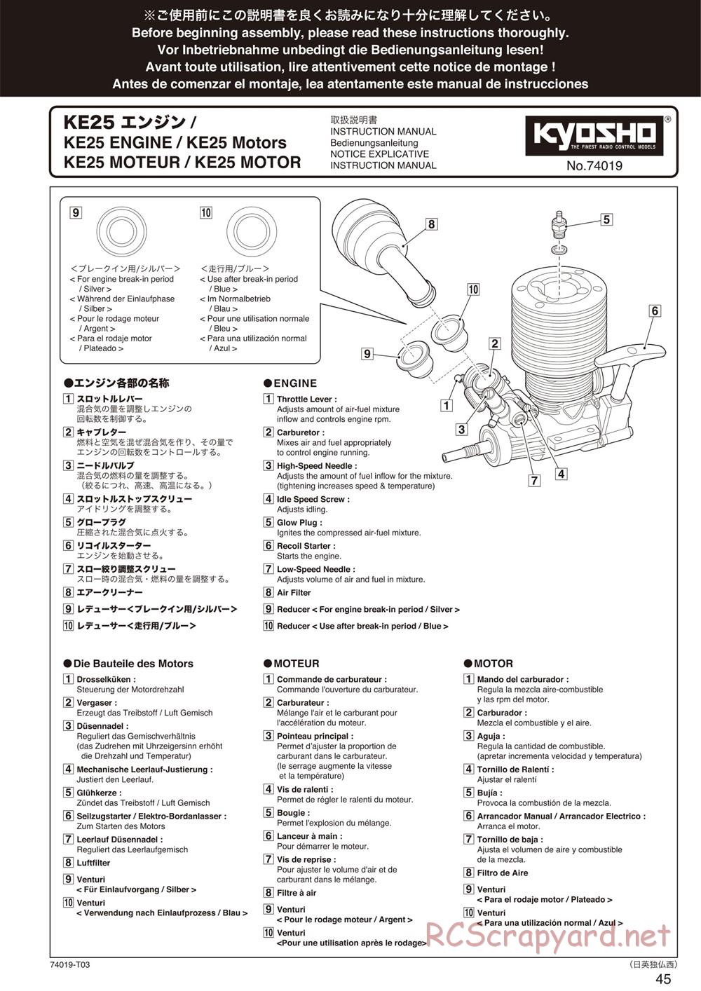 Kyosho - Mad Force Kruiser 2.0 - Manual - Page 44