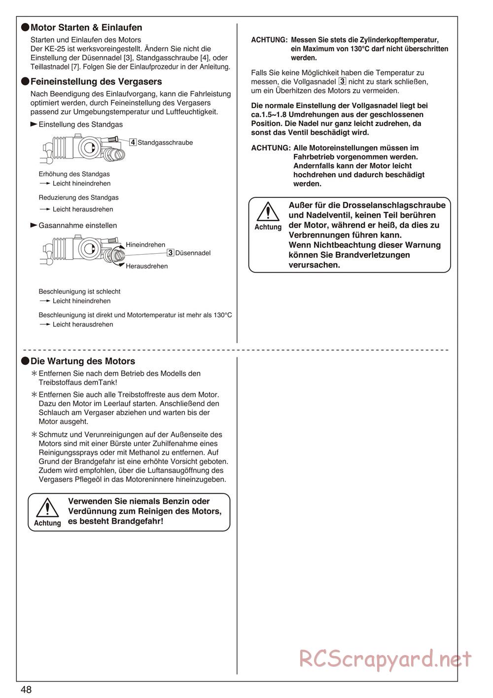 Kyosho - Mad Force Kruiser 2.0 - Manual - Page 47