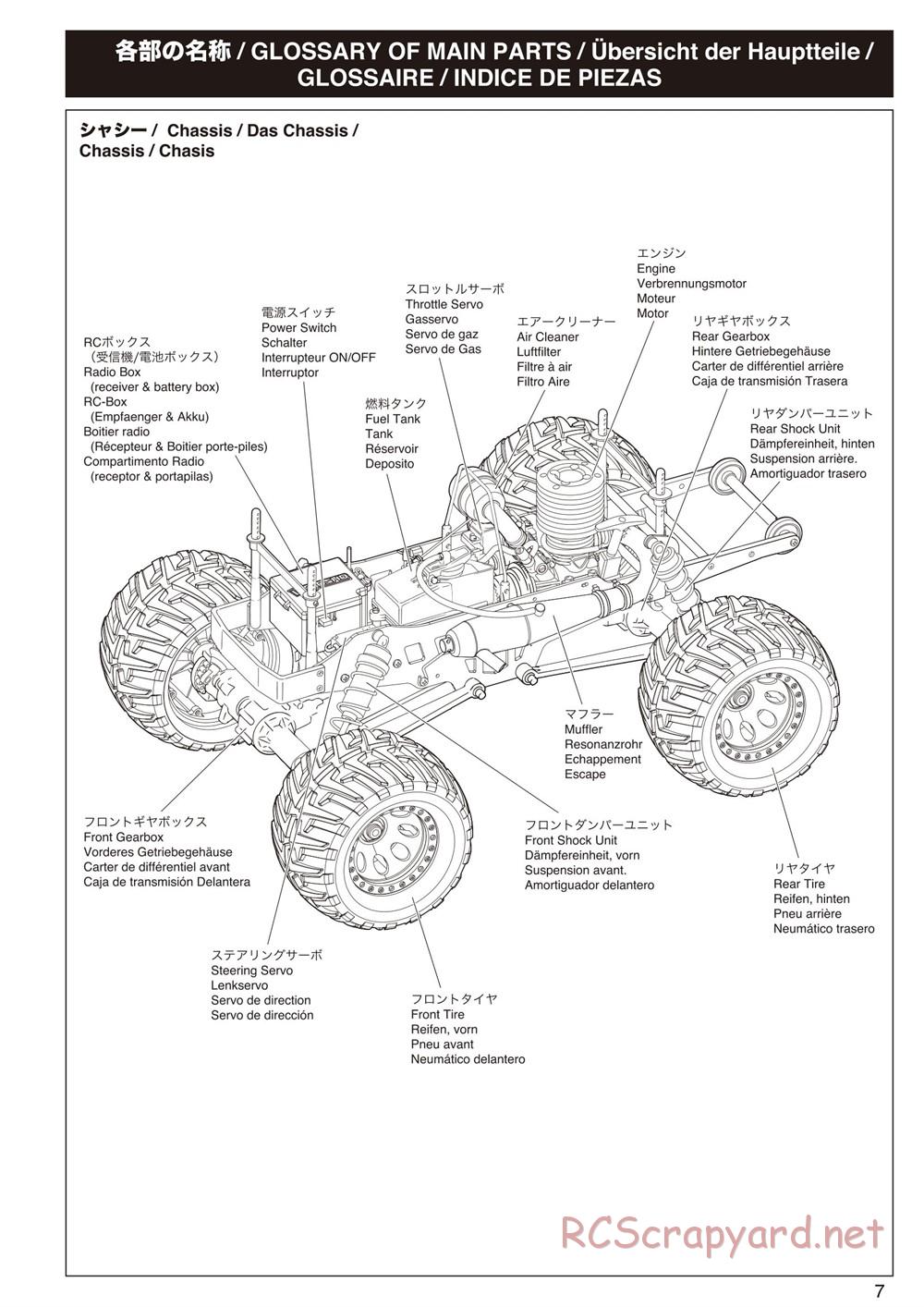 Kyosho - Mad Force Kruiser 2.0 - Manual - Page 7
