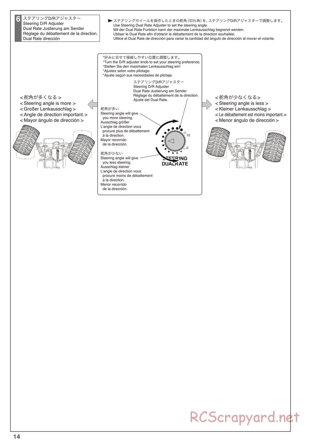 Kyosho - Mad Force Kruiser 2.0 - Manual - Page 14