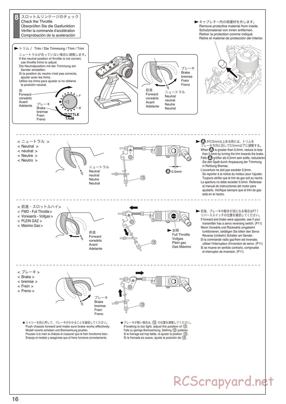 Kyosho - Mad Force Kruiser 2.0 - Manual - Page 16