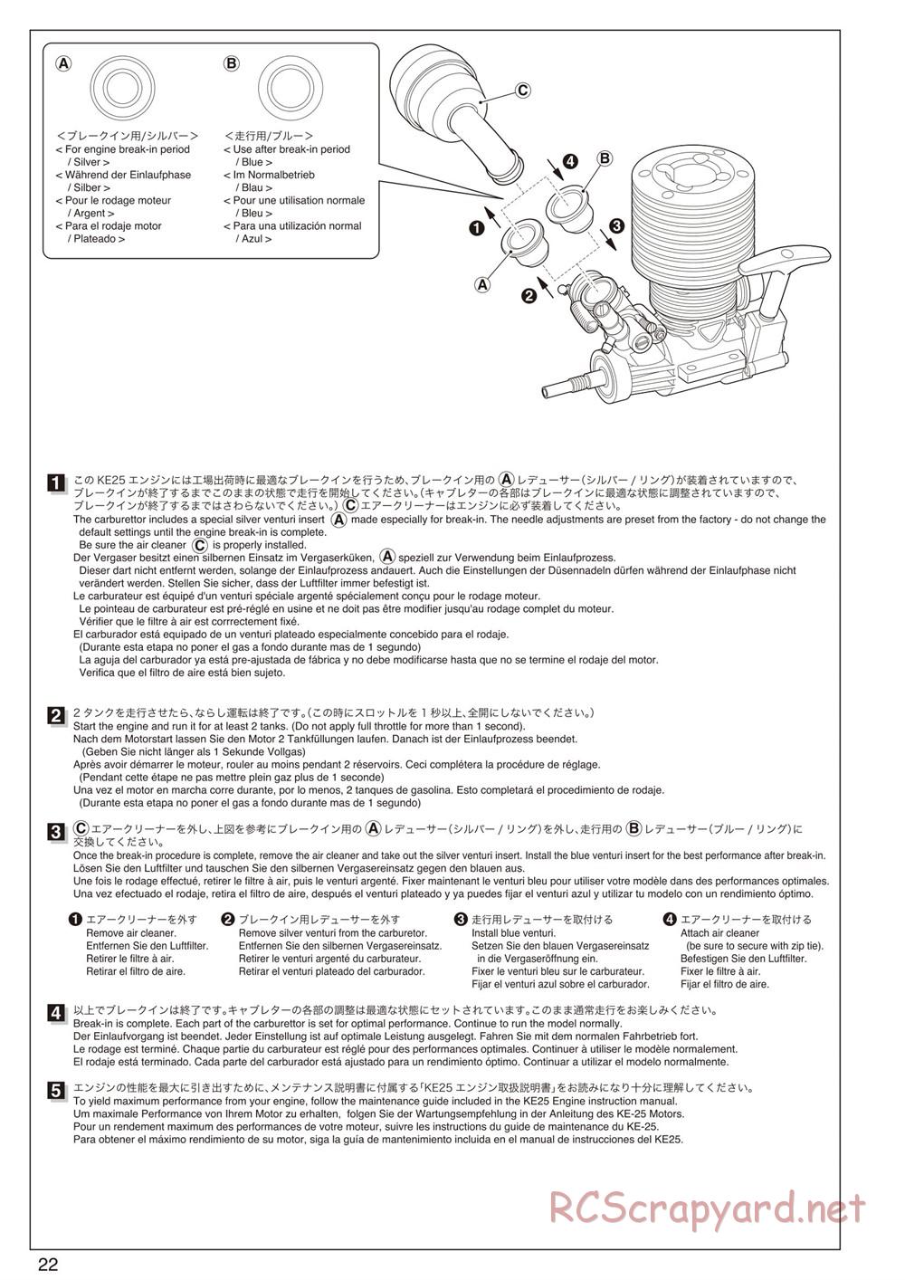 Kyosho - Mad Force Kruiser 2.0 - Manual - Page 22