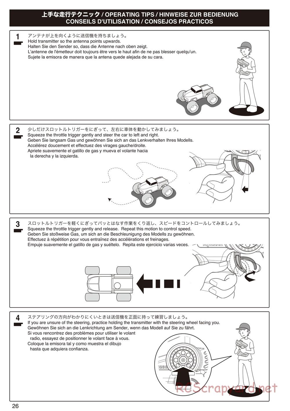 Kyosho - Mad Force Kruiser 2.0 - Manual - Page 26