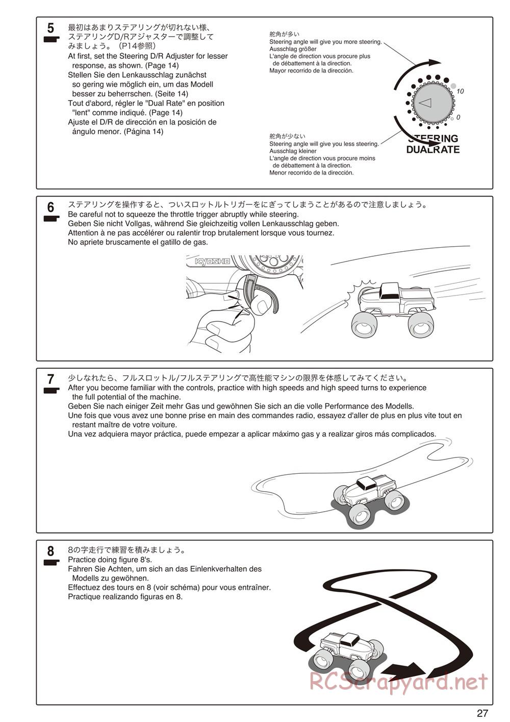 Kyosho - Mad Force Kruiser 2.0 - Manual - Page 27