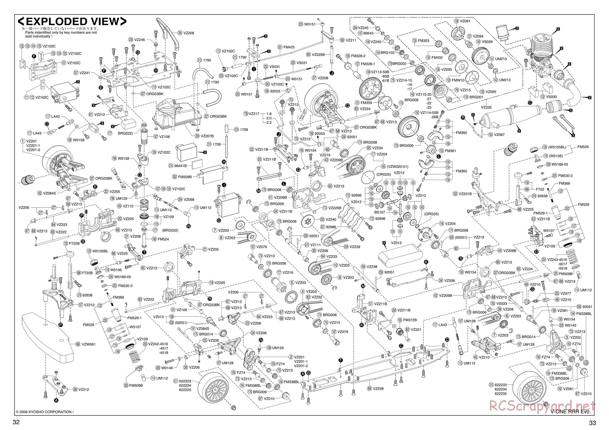 Kyosho - V-One RRR Evo - Manual - Page 32