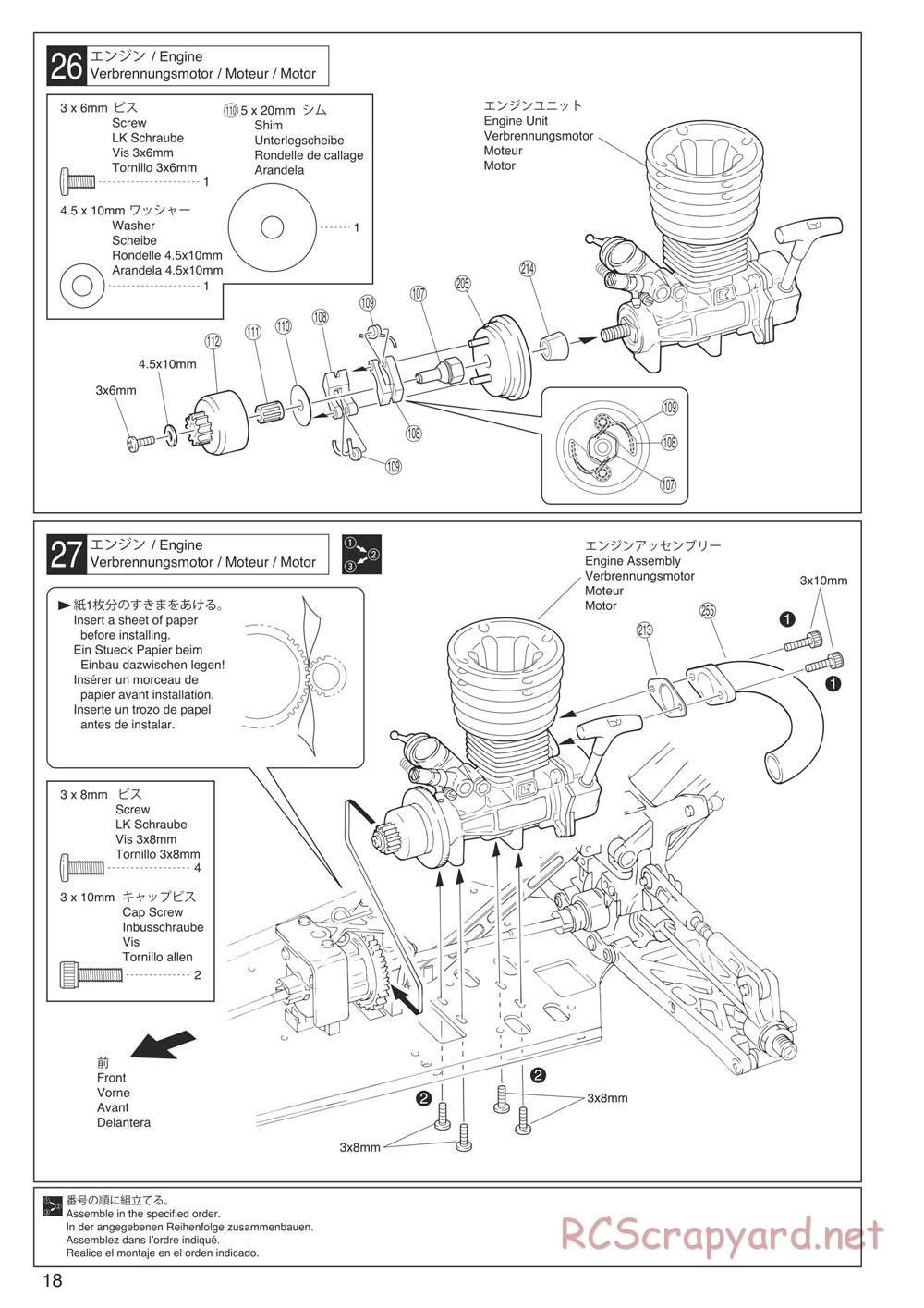 Kyosho - Inferno Neo - Manual - Page 18