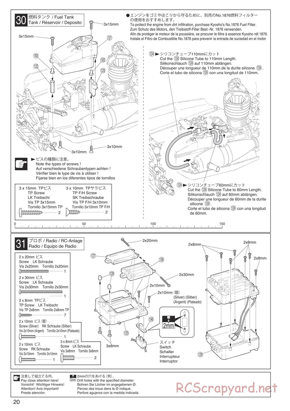 Kyosho - Inferno Neo - Manual - Page 20