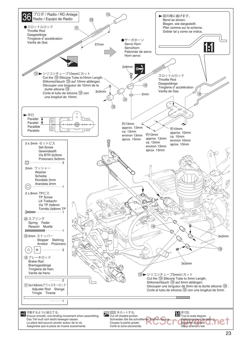 Kyosho - Inferno Neo - Manual - Page 23