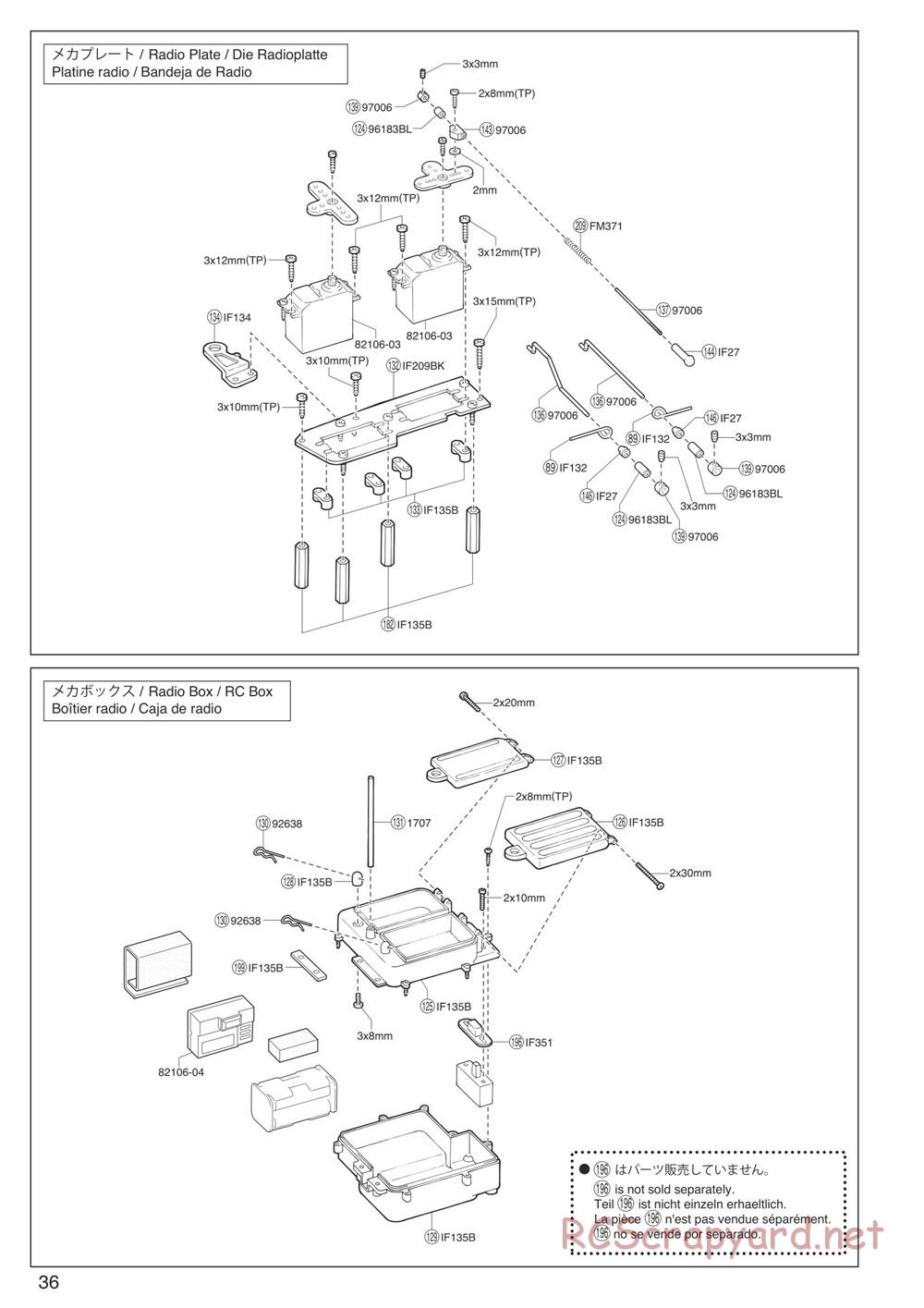 Kyosho - Inferno Neo - Manual - Page 36