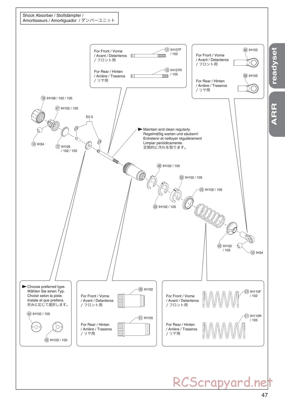 Kyosho - Mini Inferno 09 - Exploded Views - Page 2