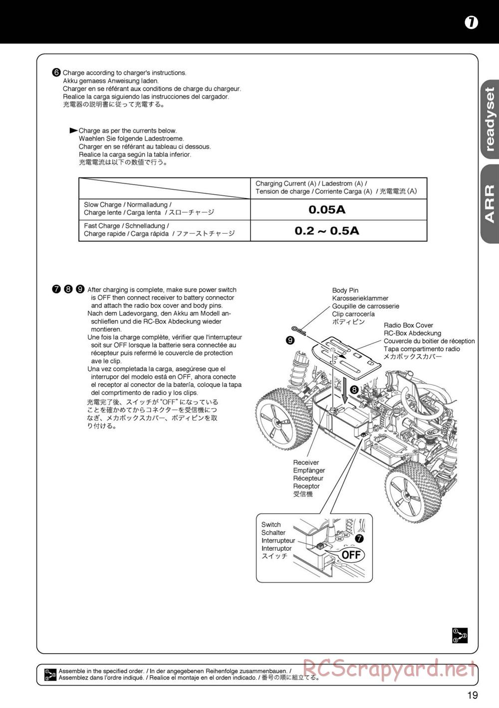 Kyosho - Mini Inferno 09 - Manual - Page 19