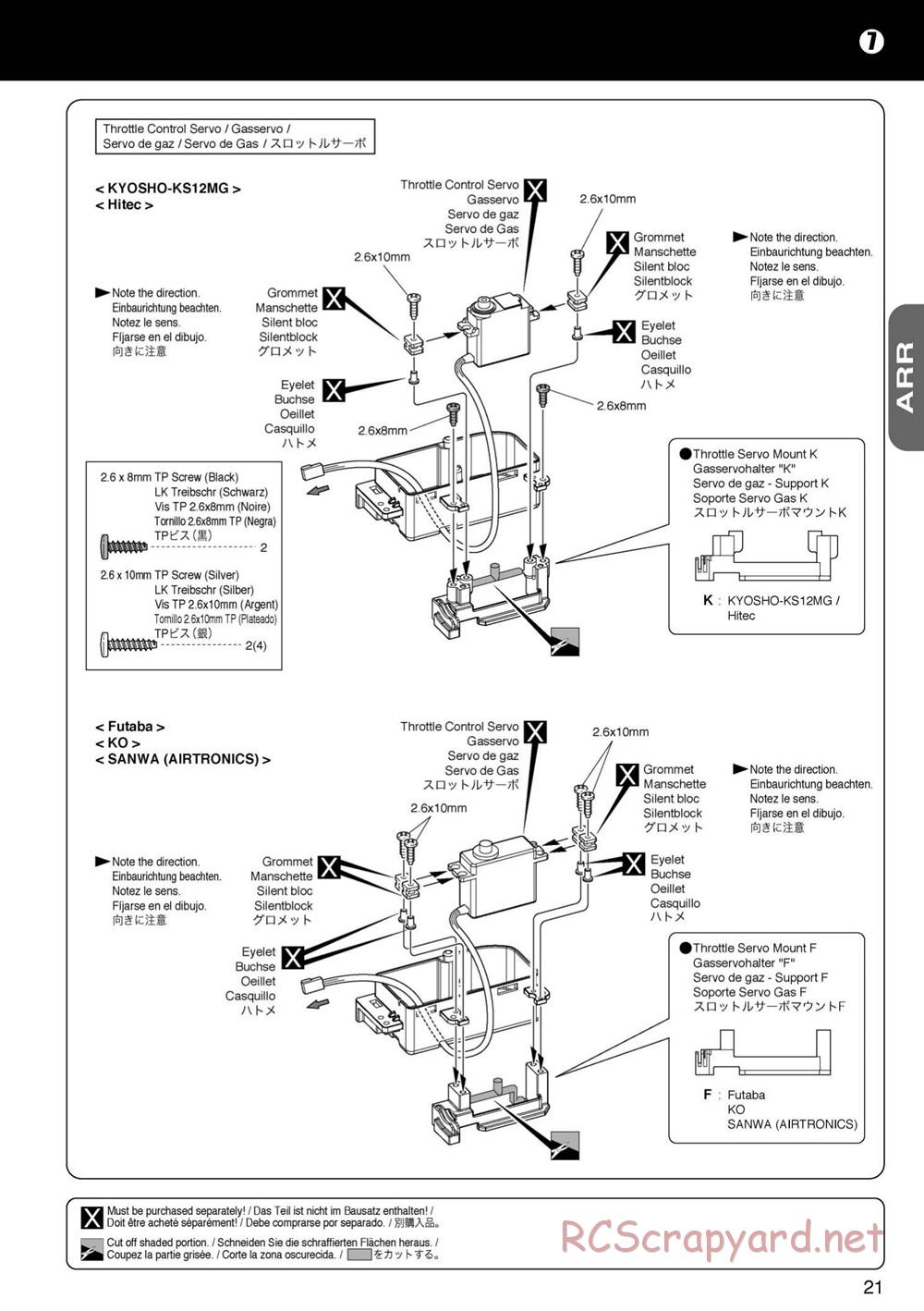 Kyosho - Mini Inferno 09 - Manual - Page 21