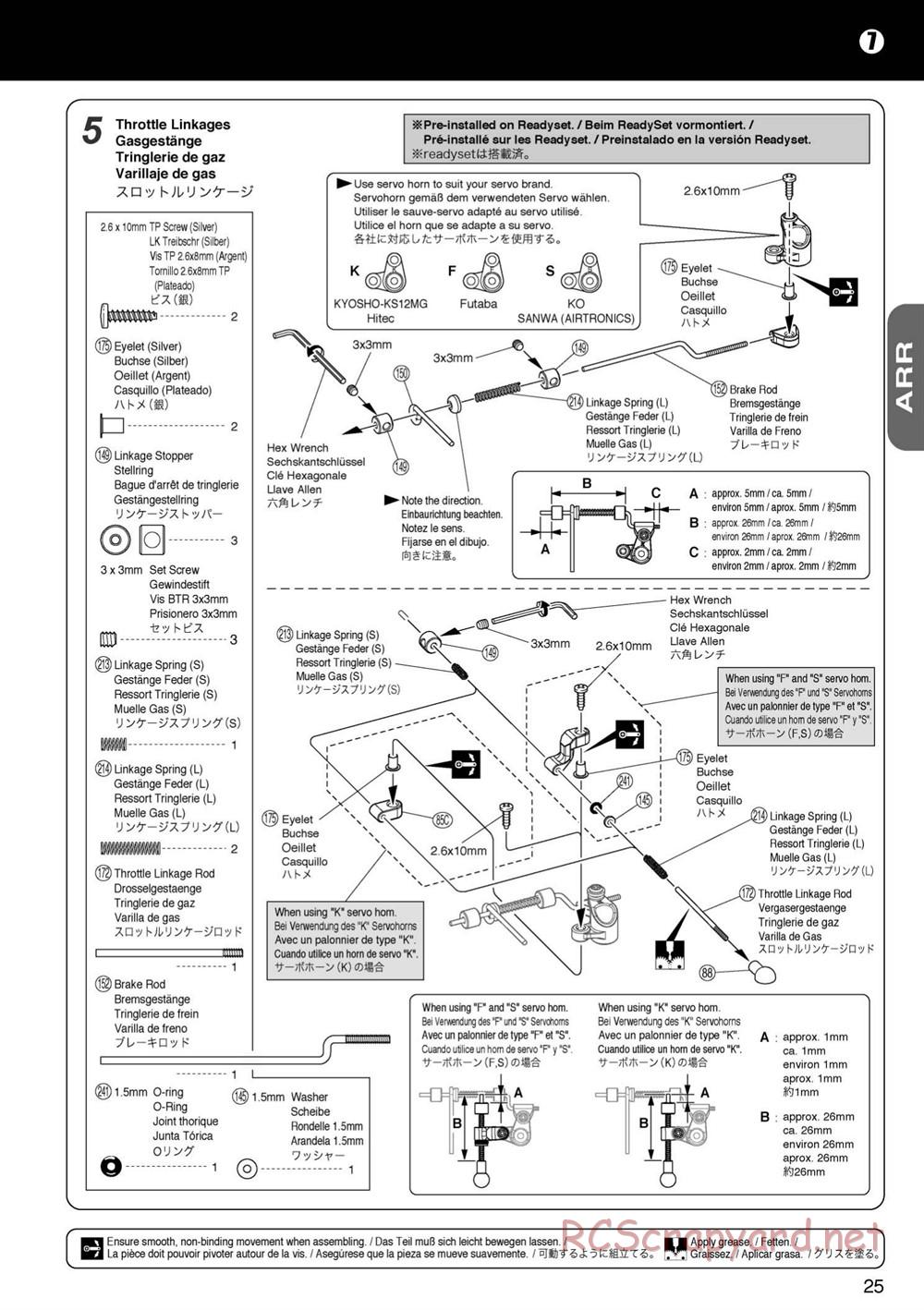 Kyosho - Mini Inferno 09 - Manual - Page 25