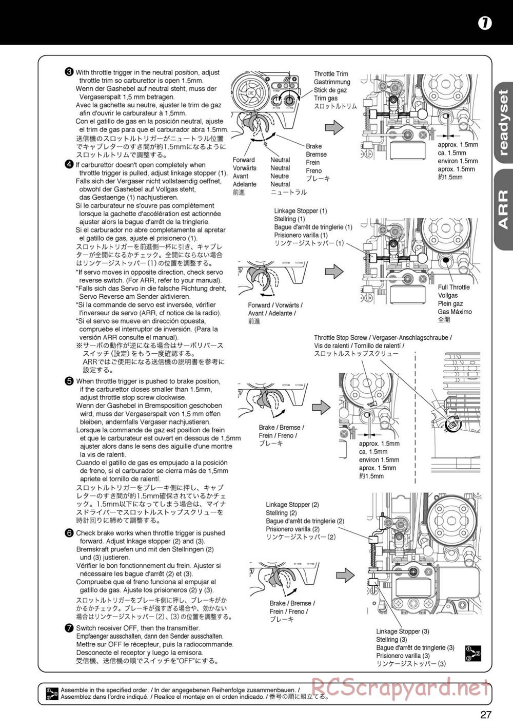 Kyosho - Mini Inferno 09 - Manual - Page 27