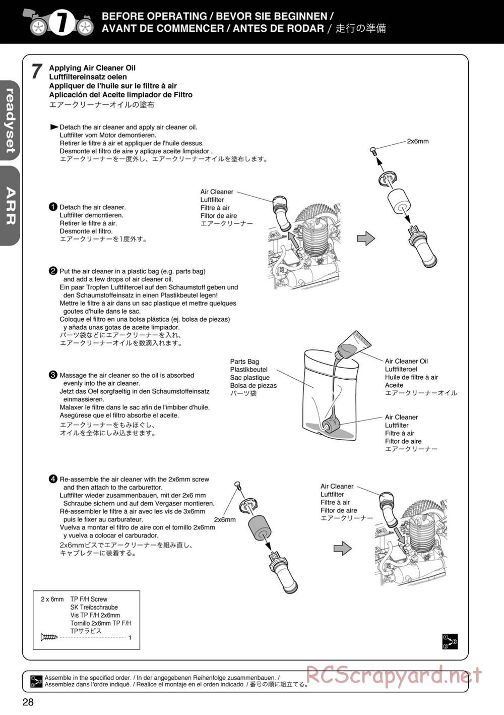 Kyosho - Mini Inferno 09 - Manual - Page 28