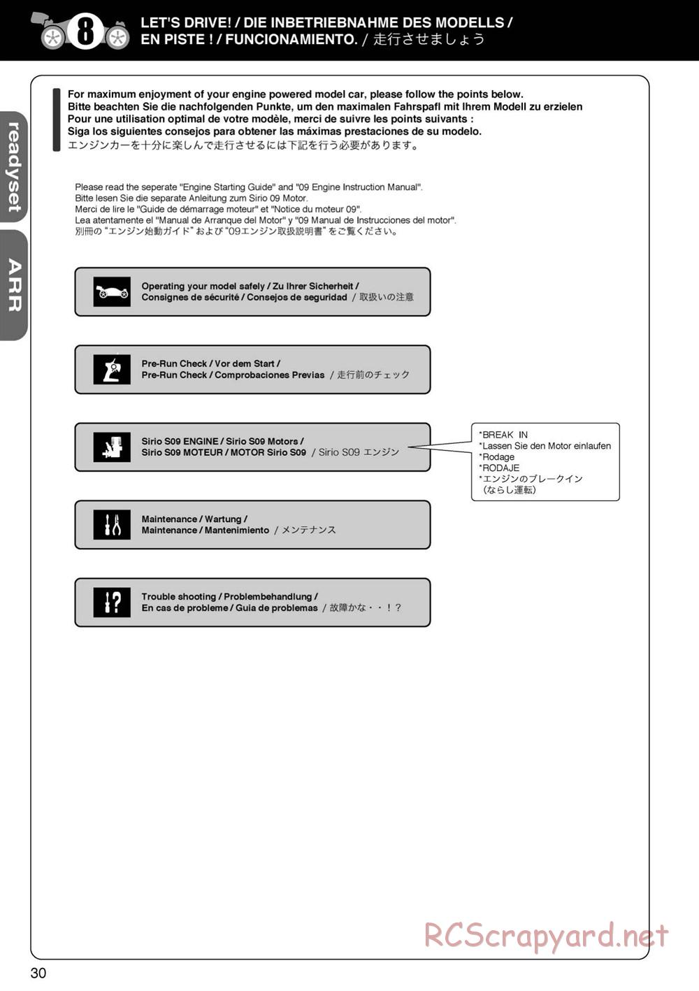 Kyosho - Mini Inferno 09 - Manual - Page 30