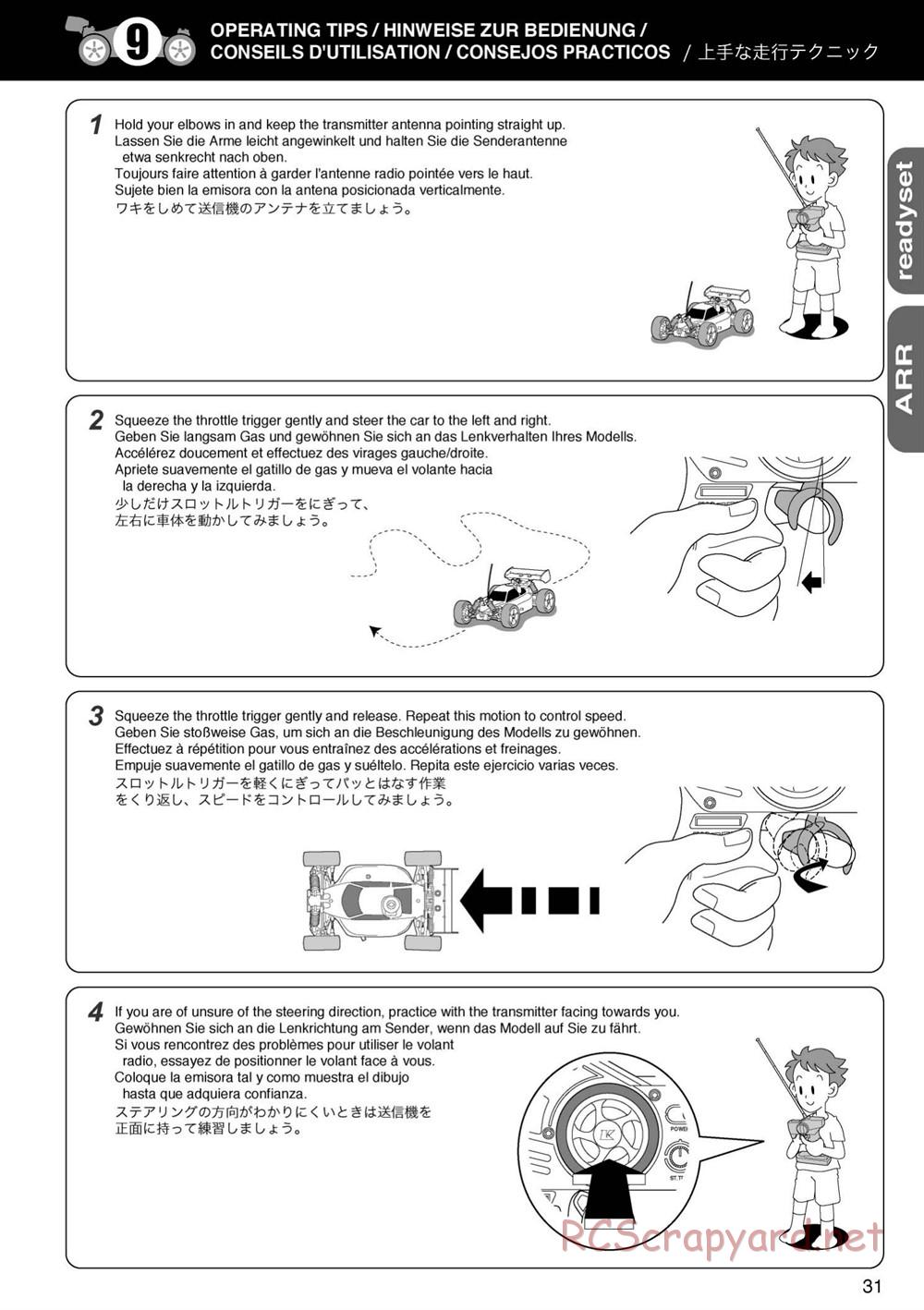 Kyosho - Mini Inferno 09 - Manual - Page 31