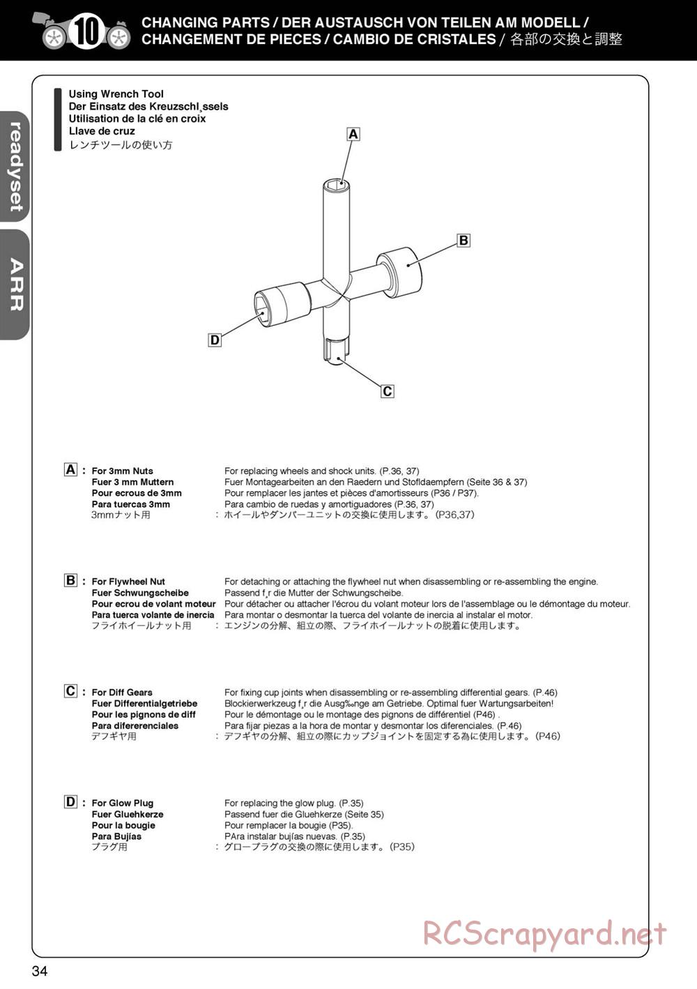 Kyosho - Mini Inferno 09 - Manual - Page 34