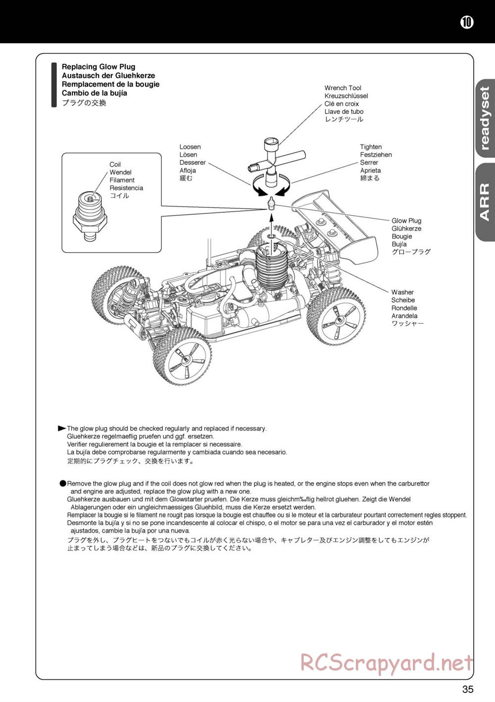 Kyosho - Mini Inferno 09 - Manual - Page 35