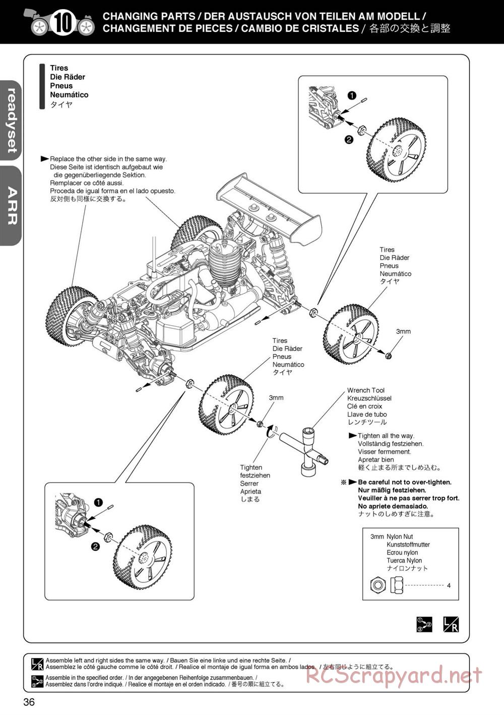 Kyosho - Mini Inferno 09 - Manual - Page 36