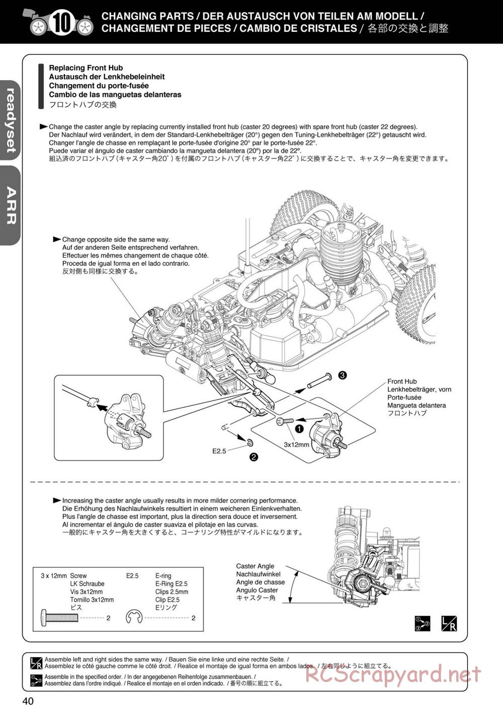 Kyosho - Mini Inferno 09 - Manual - Page 40