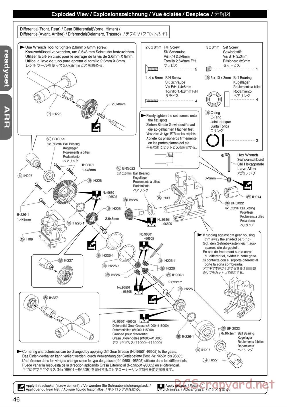 Kyosho - Mini Inferno 09 - Manual - Page 46