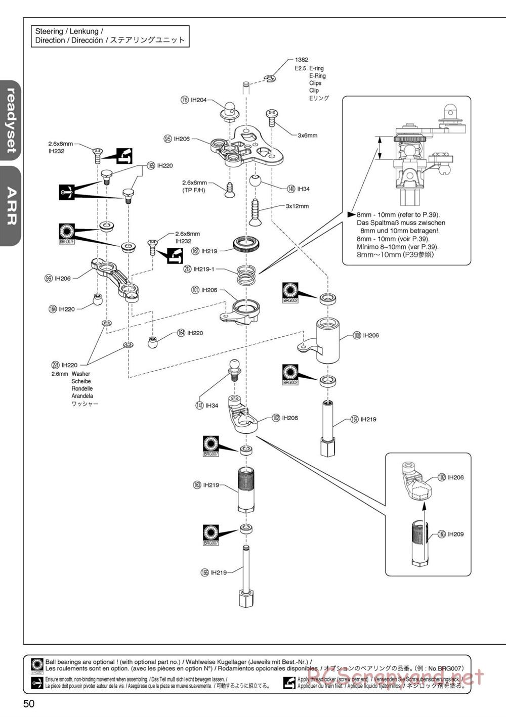 Kyosho - Mini Inferno 09 - Manual - Page 50