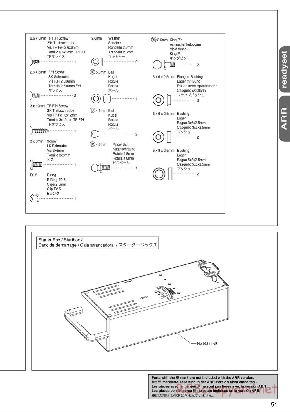 Kyosho - Mini Inferno 09 - Manual - Page 51