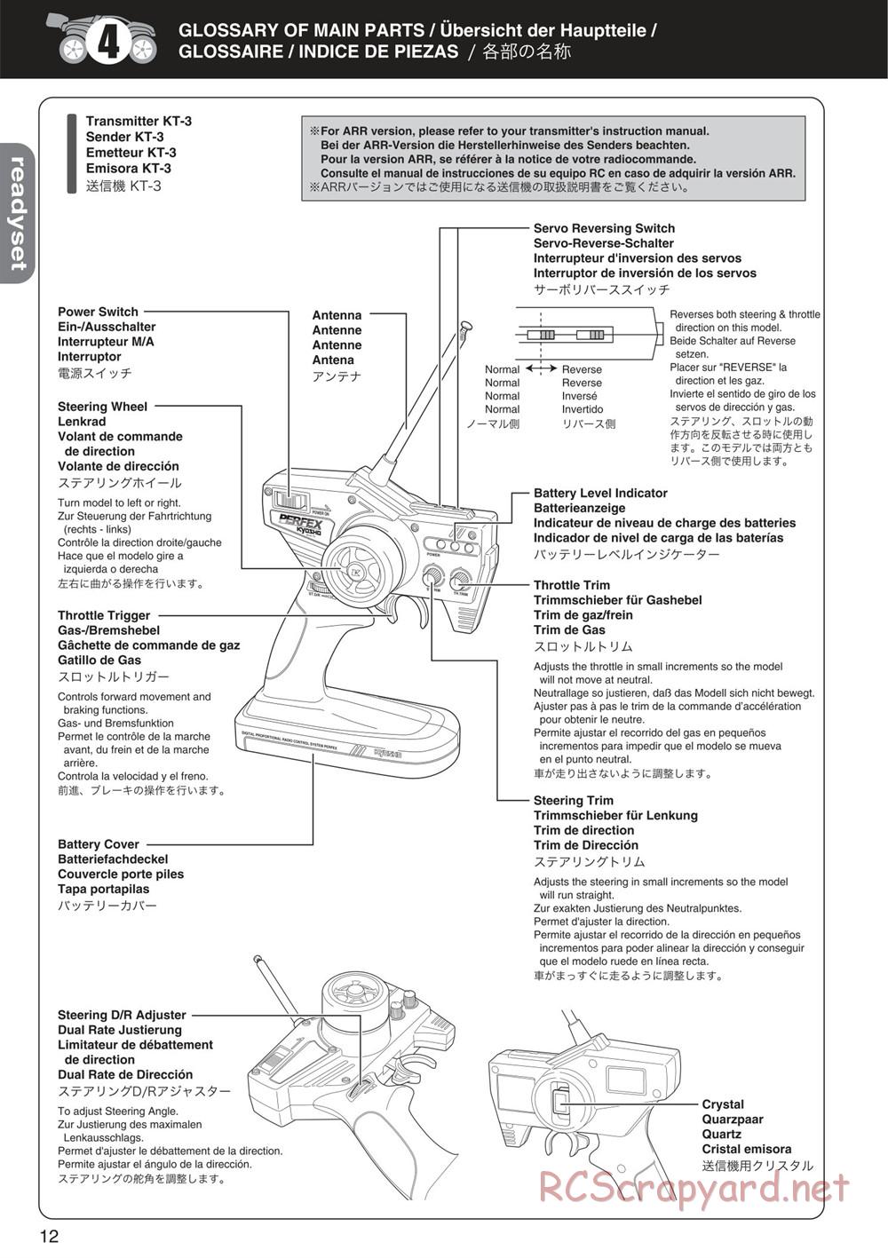 Kyosho - Mini Inferno ST 09 - Manual - Page 12