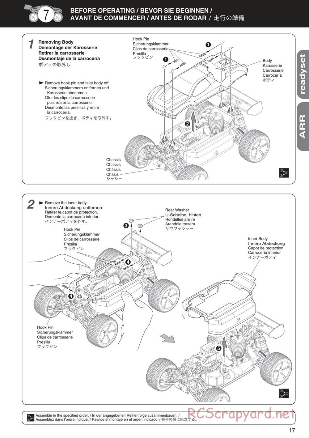 Kyosho - Mini Inferno ST 09 - Manual - Page 17