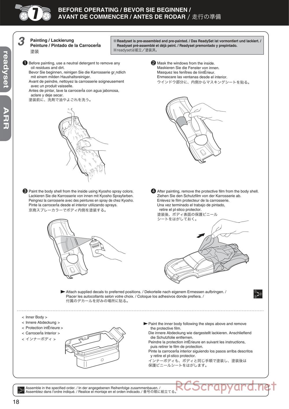 Kyosho - Mini Inferno ST 09 - Manual - Page 18