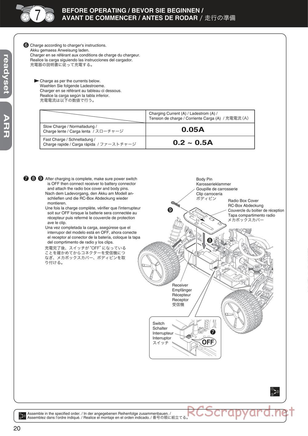 Kyosho - Mini Inferno ST 09 - Manual - Page 20