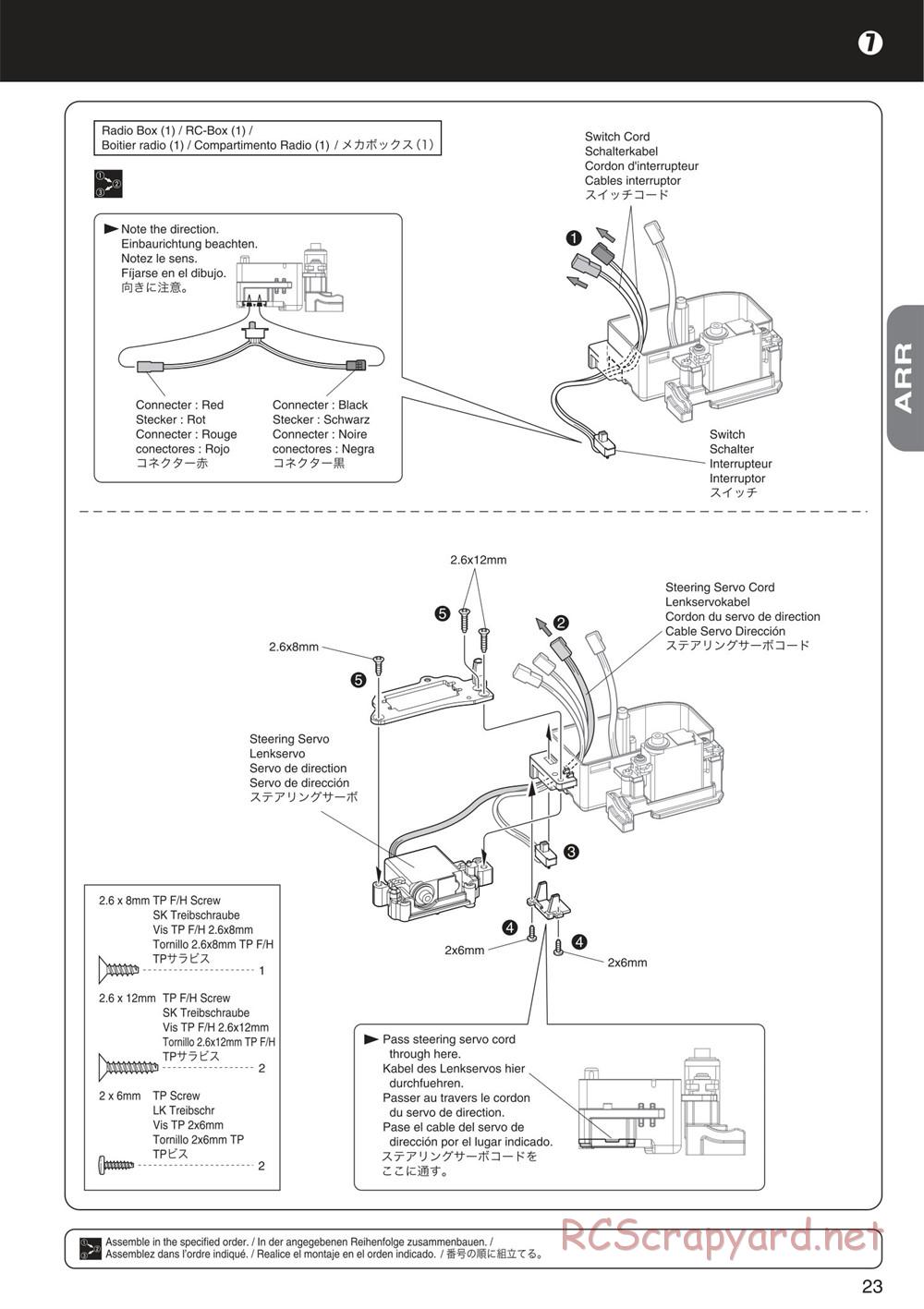 Kyosho - Mini Inferno ST 09 - Manual - Page 23